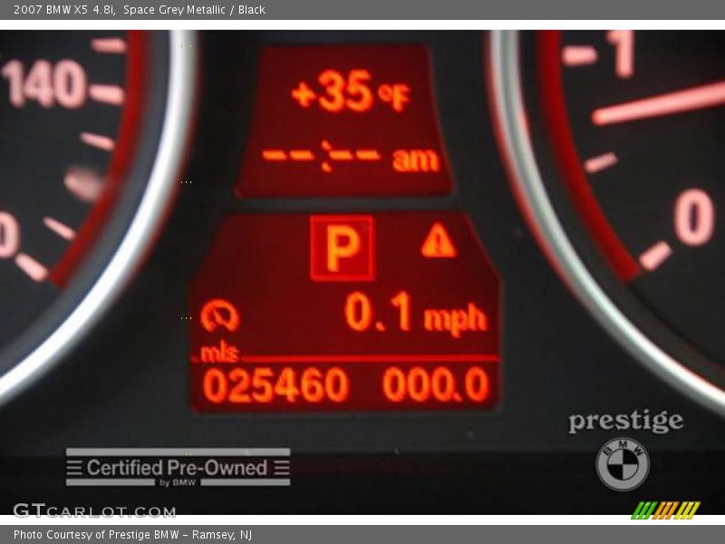 Space Grey Metallic / Black 2007 BMW X5 4.8i