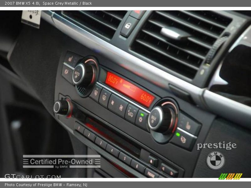 Space Grey Metallic / Black 2007 BMW X5 4.8i