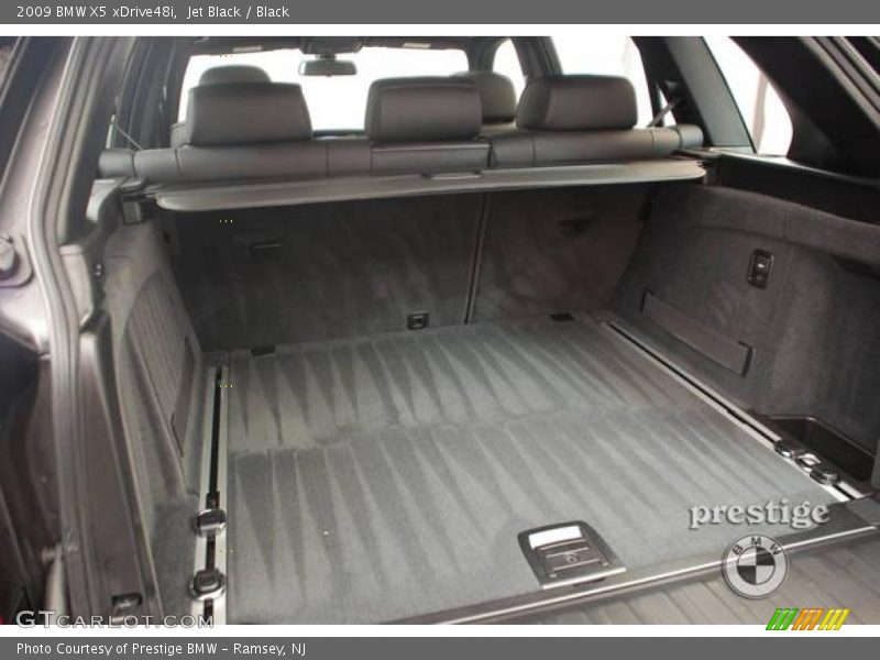 Jet Black / Black 2009 BMW X5 xDrive48i