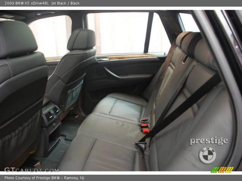 Jet Black / Black 2009 BMW X5 xDrive48i