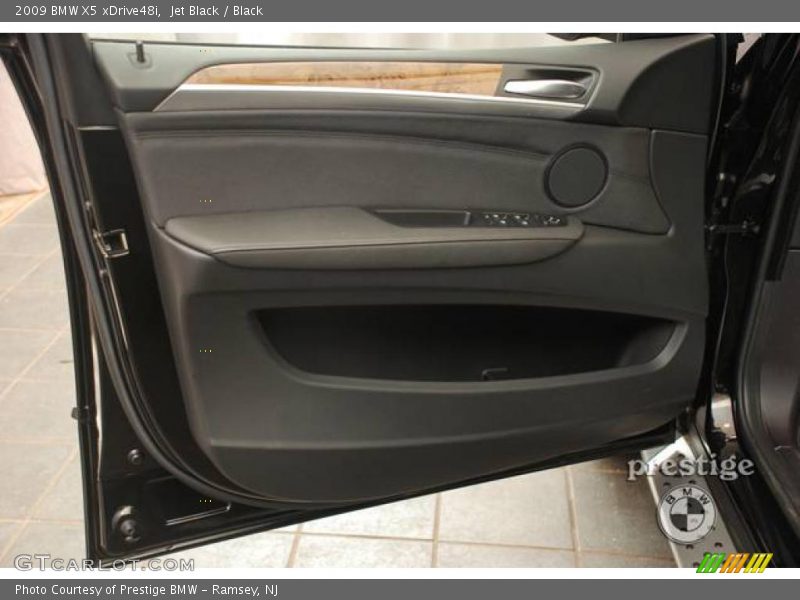 Jet Black / Black 2009 BMW X5 xDrive48i