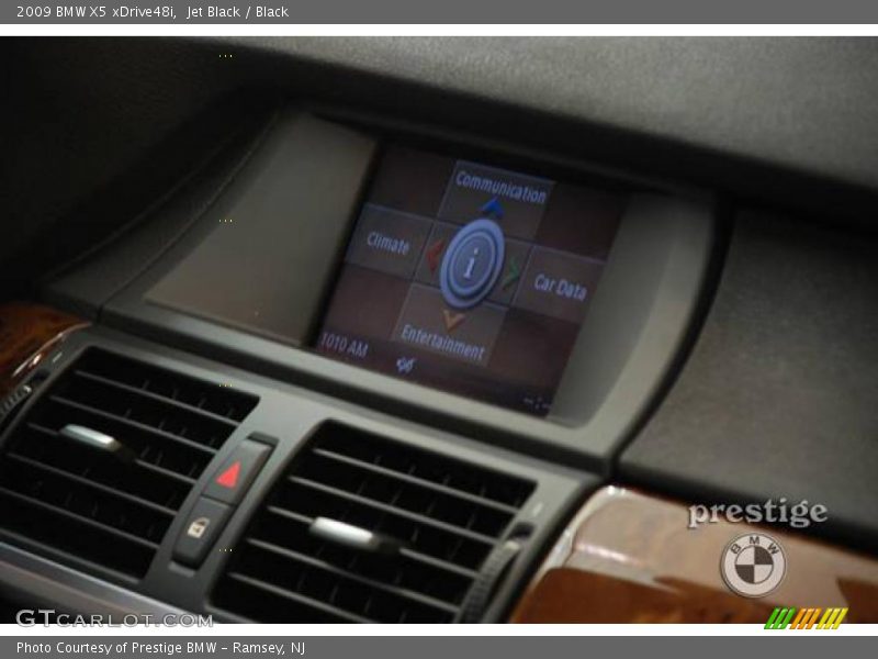 Jet Black / Black 2009 BMW X5 xDrive48i