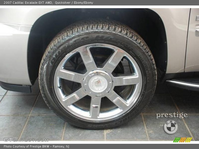 Quicksilver / Ebony/Ebony 2007 Cadillac Escalade EXT AWD