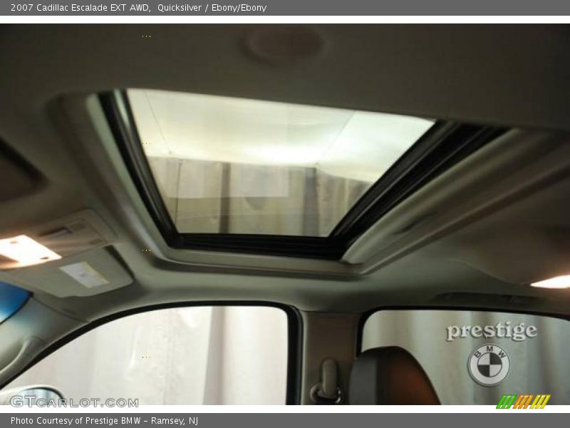 Quicksilver / Ebony/Ebony 2007 Cadillac Escalade EXT AWD