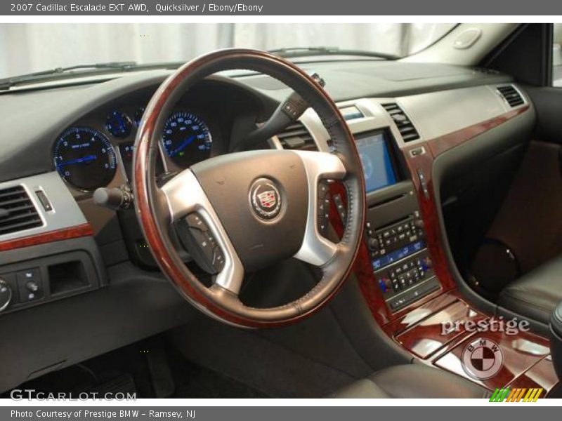 Quicksilver / Ebony/Ebony 2007 Cadillac Escalade EXT AWD