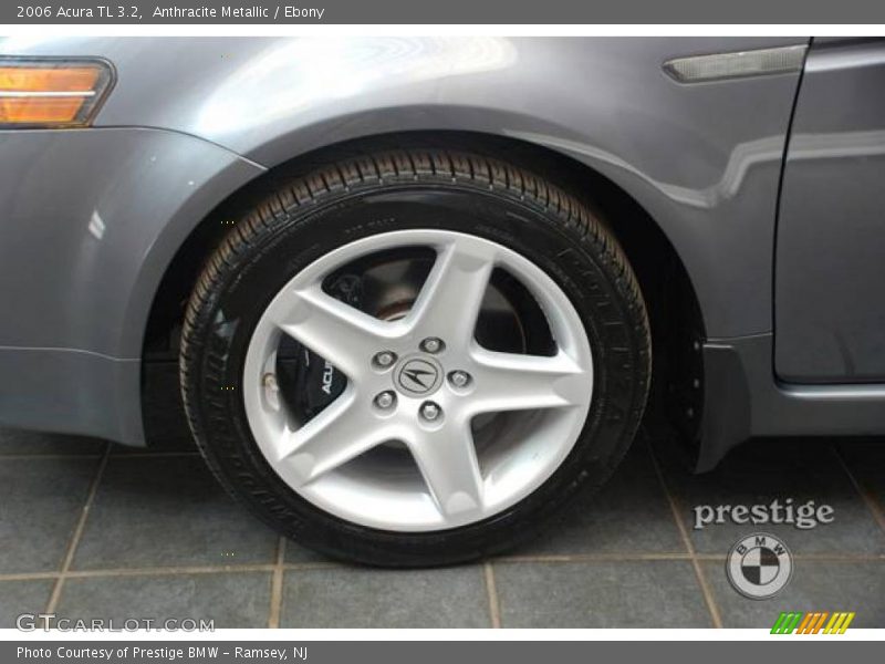 Anthracite Metallic / Ebony 2006 Acura TL 3.2