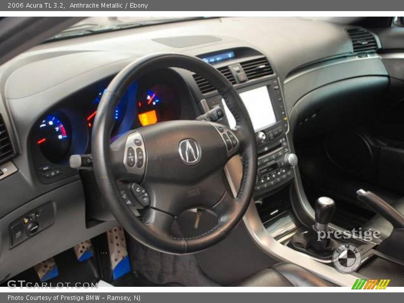 Anthracite Metallic / Ebony 2006 Acura TL 3.2