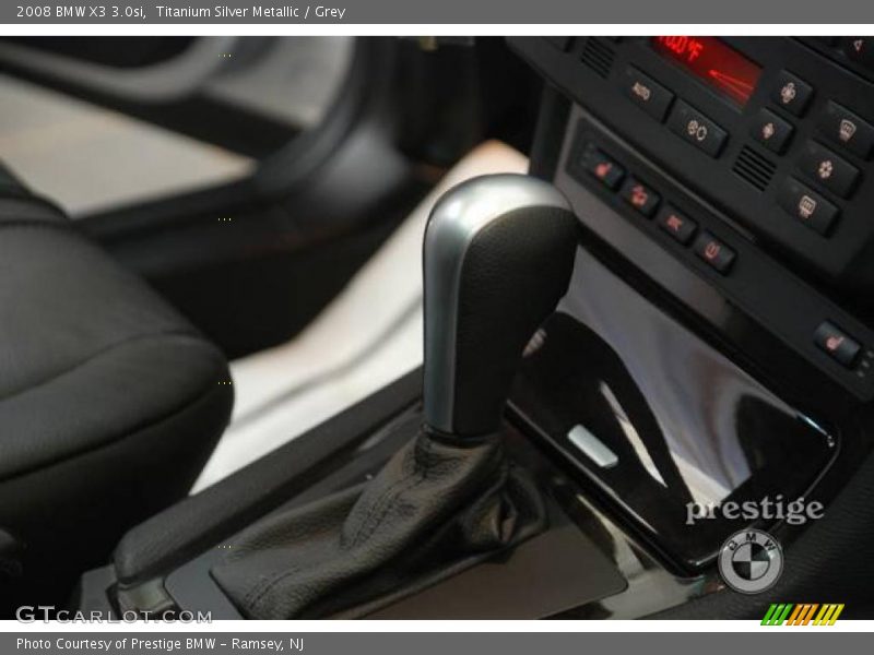 Titanium Silver Metallic / Grey 2008 BMW X3 3.0si