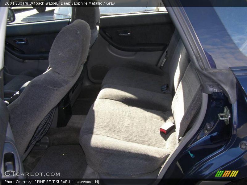 Deep Sapphire Metallic / Gray 2001 Subaru Outback Wagon
