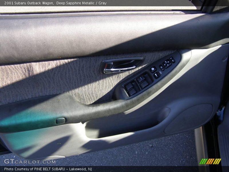 Deep Sapphire Metallic / Gray 2001 Subaru Outback Wagon