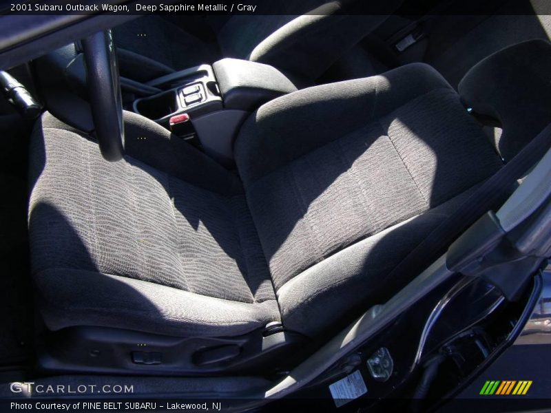 Deep Sapphire Metallic / Gray 2001 Subaru Outback Wagon