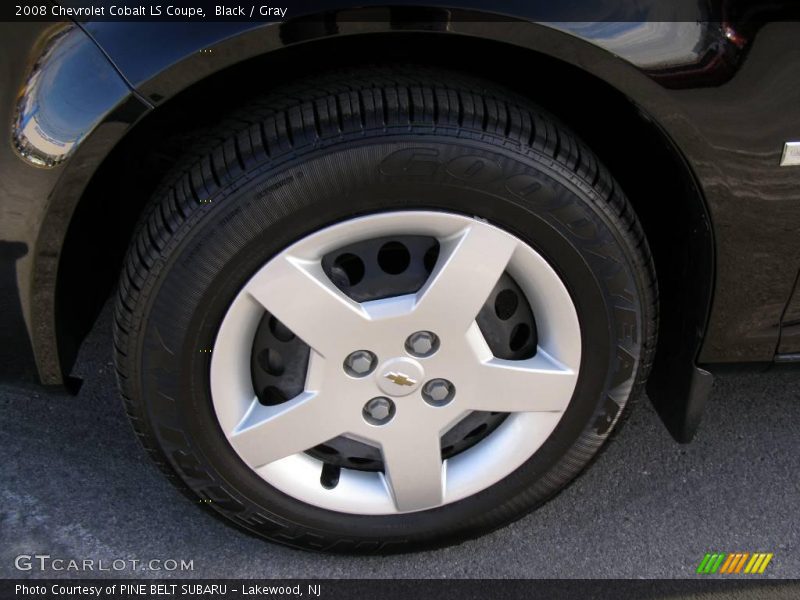 Black / Gray 2008 Chevrolet Cobalt LS Coupe