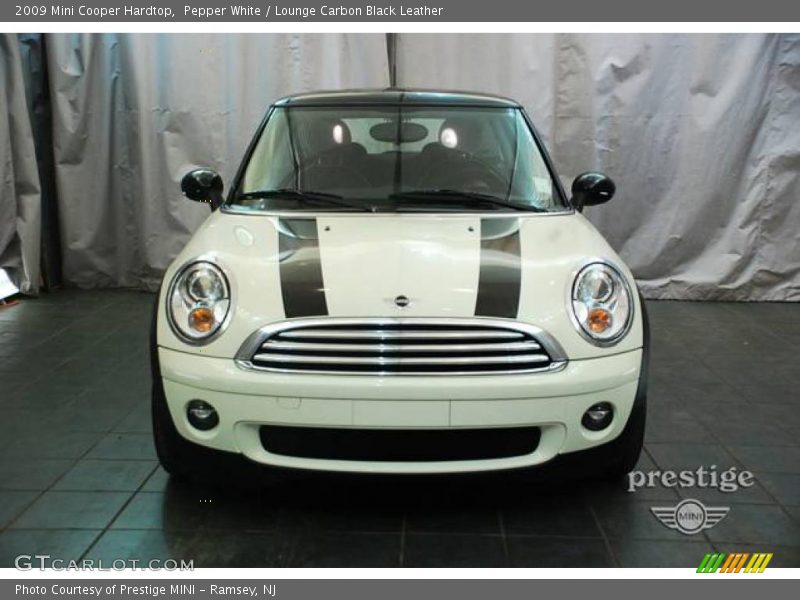 Pepper White / Lounge Carbon Black Leather 2009 Mini Cooper Hardtop