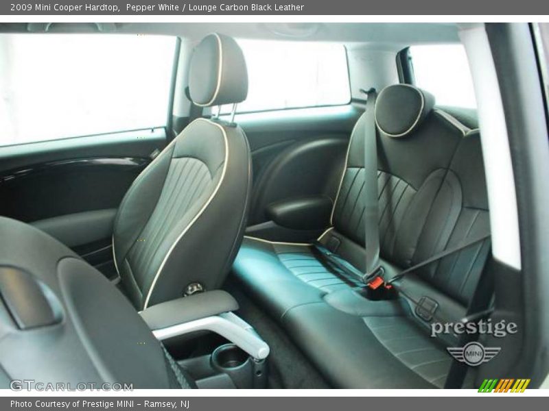 Pepper White / Lounge Carbon Black Leather 2009 Mini Cooper Hardtop
