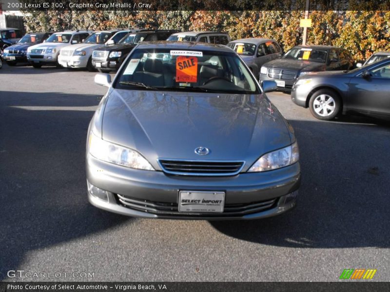 Graphite Gray Metallic / Gray 2001 Lexus ES 300