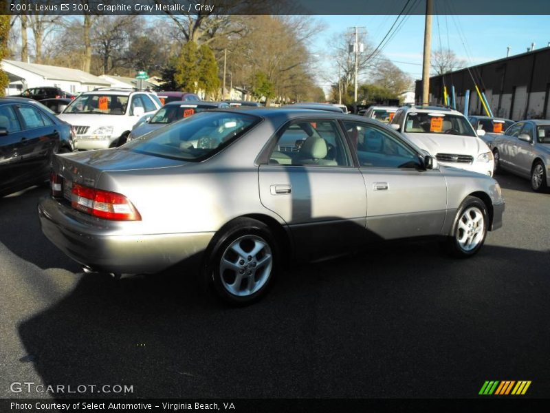 Graphite Gray Metallic / Gray 2001 Lexus ES 300