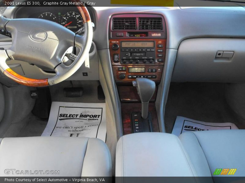 Graphite Gray Metallic / Gray 2001 Lexus ES 300