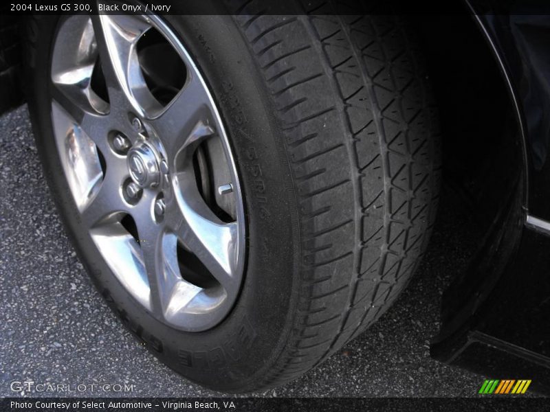 Black Onyx / Ivory 2004 Lexus GS 300