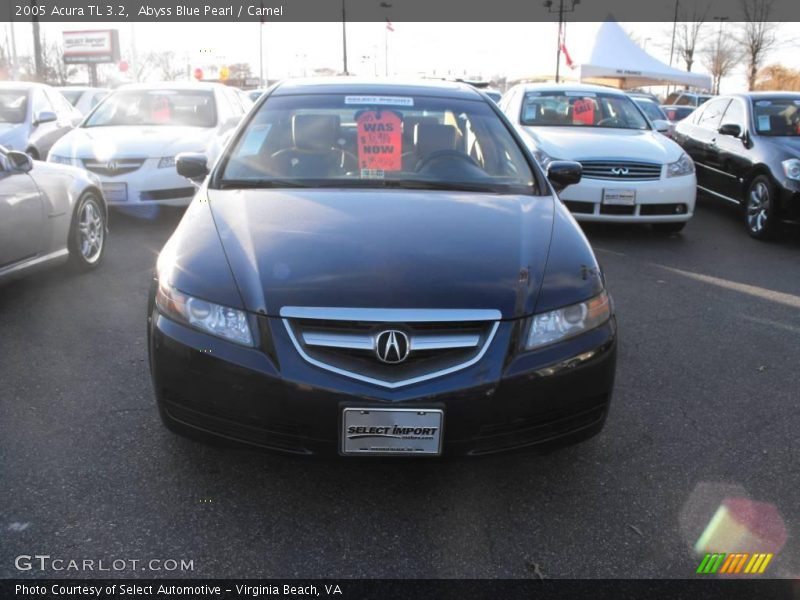 Abyss Blue Pearl / Camel 2005 Acura TL 3.2