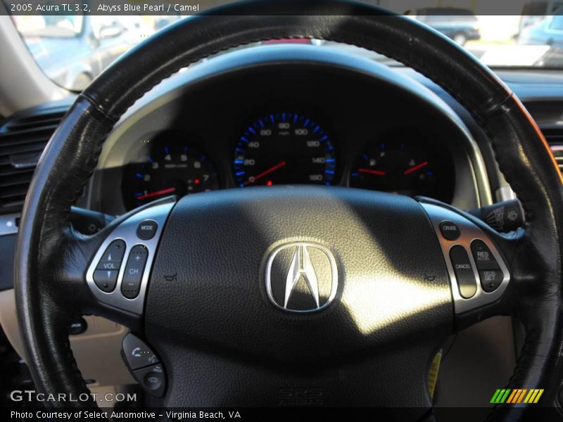 Abyss Blue Pearl / Camel 2005 Acura TL 3.2