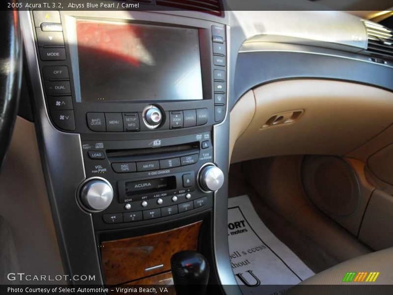 Abyss Blue Pearl / Camel 2005 Acura TL 3.2