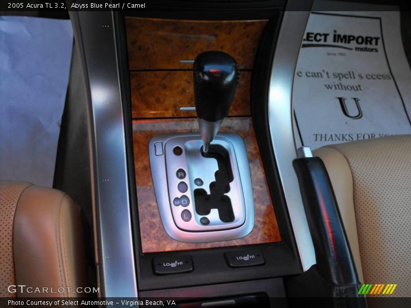 Abyss Blue Pearl / Camel 2005 Acura TL 3.2
