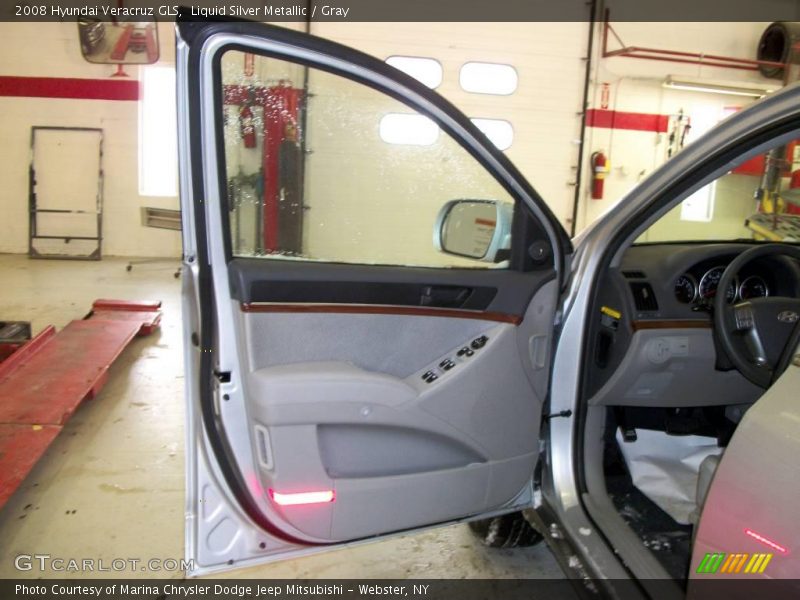 Liquid Silver Metallic / Gray 2008 Hyundai Veracruz GLS