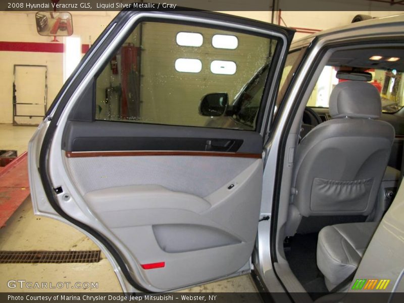 Liquid Silver Metallic / Gray 2008 Hyundai Veracruz GLS