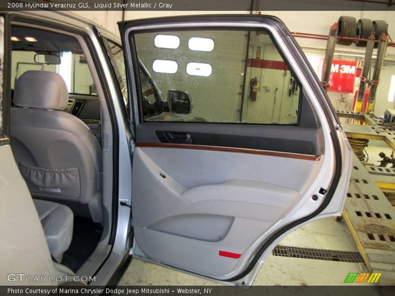 Liquid Silver Metallic / Gray 2008 Hyundai Veracruz GLS