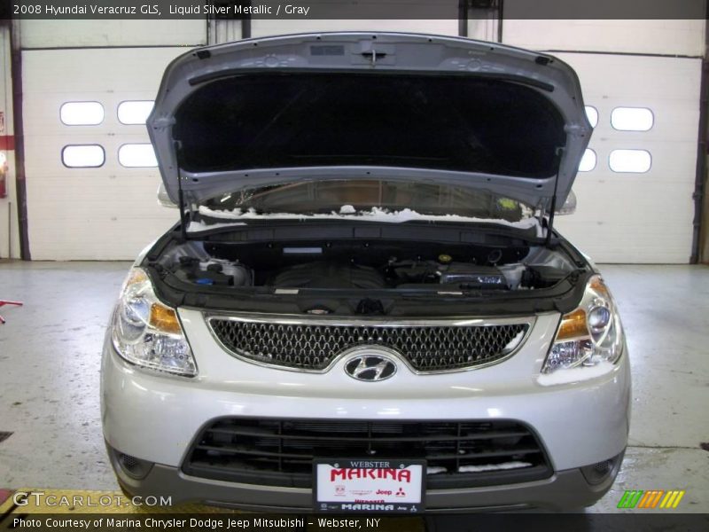Liquid Silver Metallic / Gray 2008 Hyundai Veracruz GLS