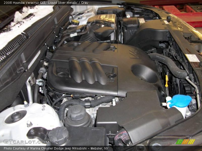 Liquid Silver Metallic / Gray 2008 Hyundai Veracruz GLS