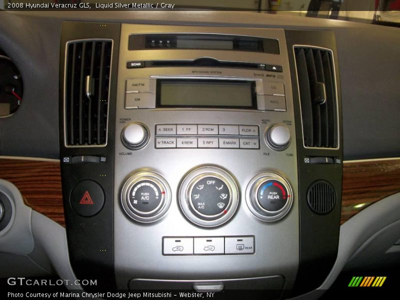 Liquid Silver Metallic / Gray 2008 Hyundai Veracruz GLS