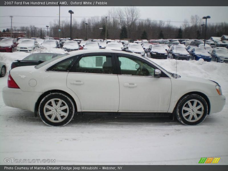 Oxford White / Pebble 2007 Ford Five Hundred Limited AWD