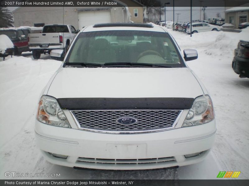 Oxford White / Pebble 2007 Ford Five Hundred Limited AWD
