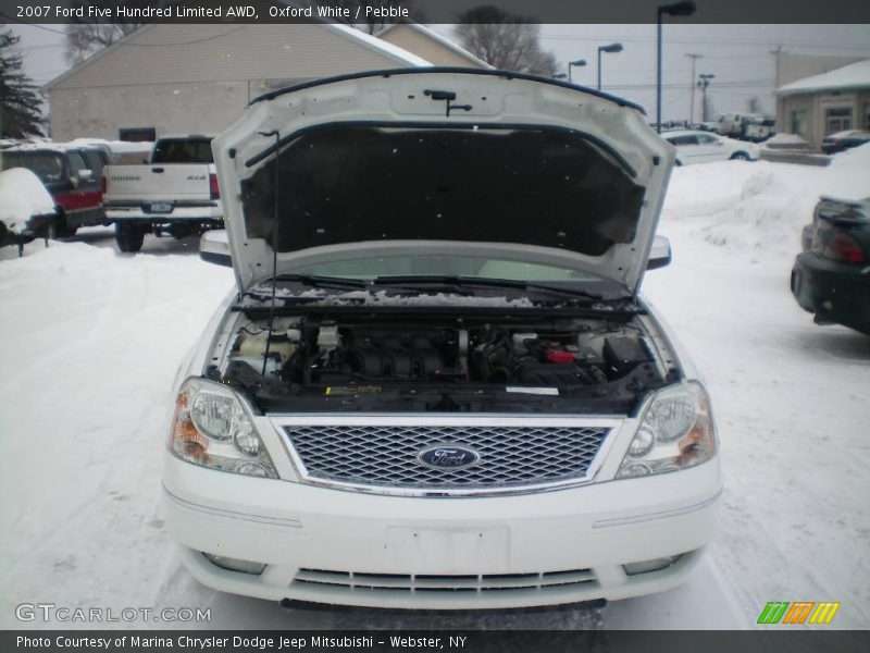 Oxford White / Pebble 2007 Ford Five Hundred Limited AWD