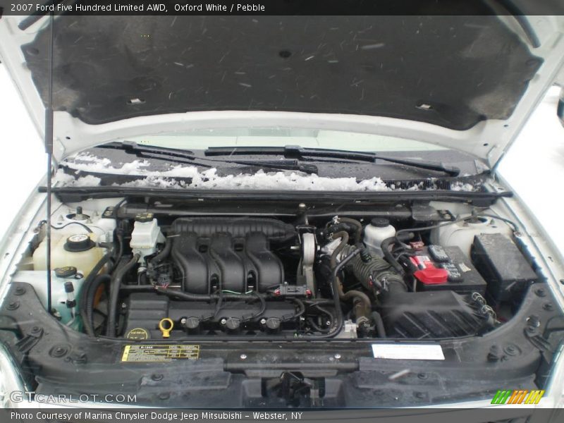 Oxford White / Pebble 2007 Ford Five Hundred Limited AWD
