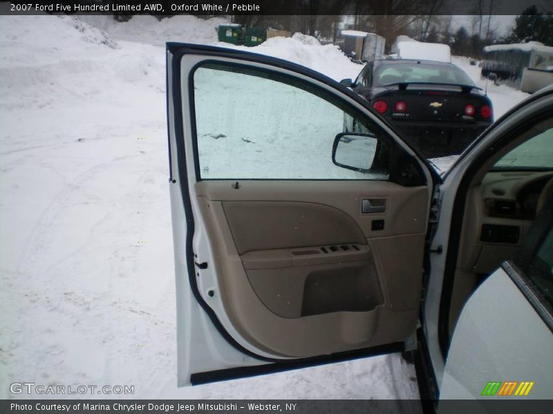 Oxford White / Pebble 2007 Ford Five Hundred Limited AWD