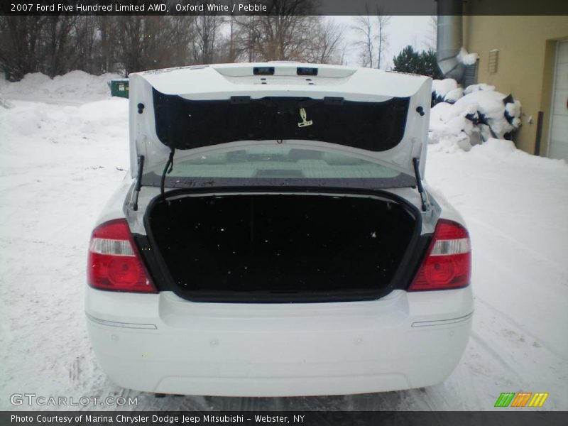 Oxford White / Pebble 2007 Ford Five Hundred Limited AWD