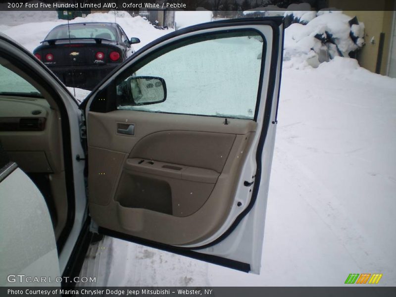 Oxford White / Pebble 2007 Ford Five Hundred Limited AWD