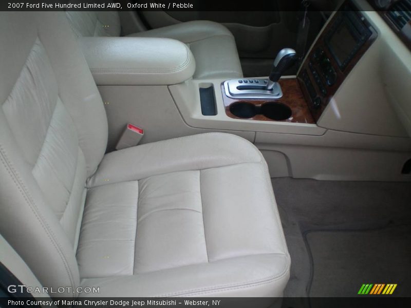 Oxford White / Pebble 2007 Ford Five Hundred Limited AWD