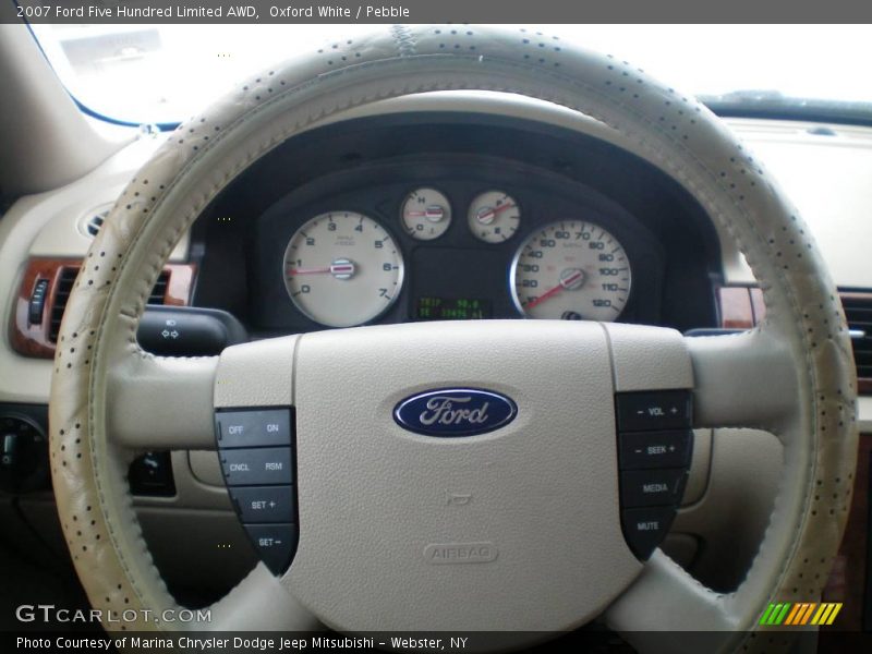 Oxford White / Pebble 2007 Ford Five Hundred Limited AWD