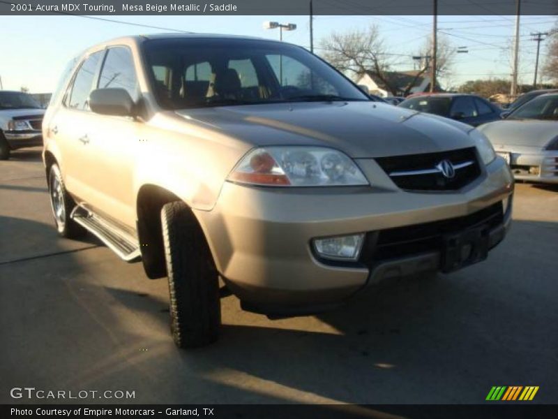 Mesa Beige Metallic / Saddle 2001 Acura MDX Touring