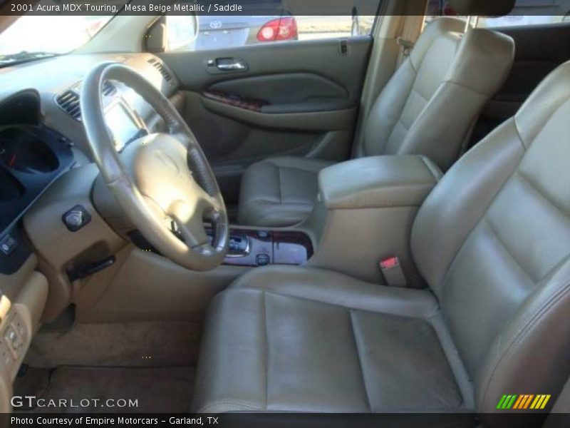 Mesa Beige Metallic / Saddle 2001 Acura MDX Touring