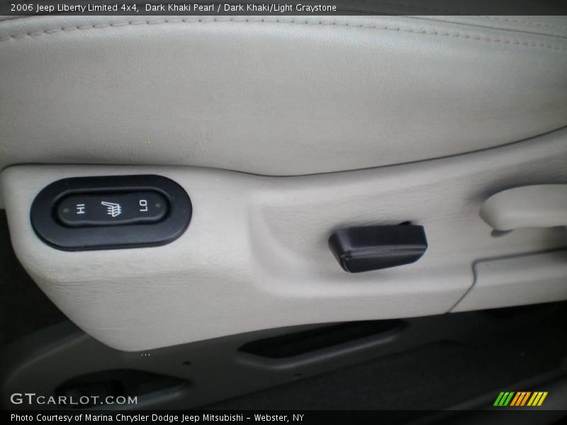 Dark Khaki Pearl / Dark Khaki/Light Graystone 2006 Jeep Liberty Limited 4x4