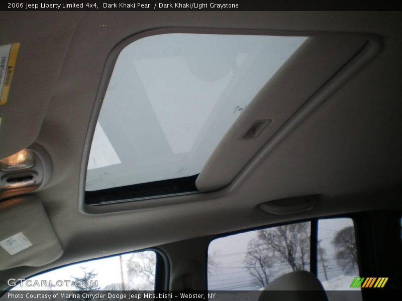 Dark Khaki Pearl / Dark Khaki/Light Graystone 2006 Jeep Liberty Limited 4x4
