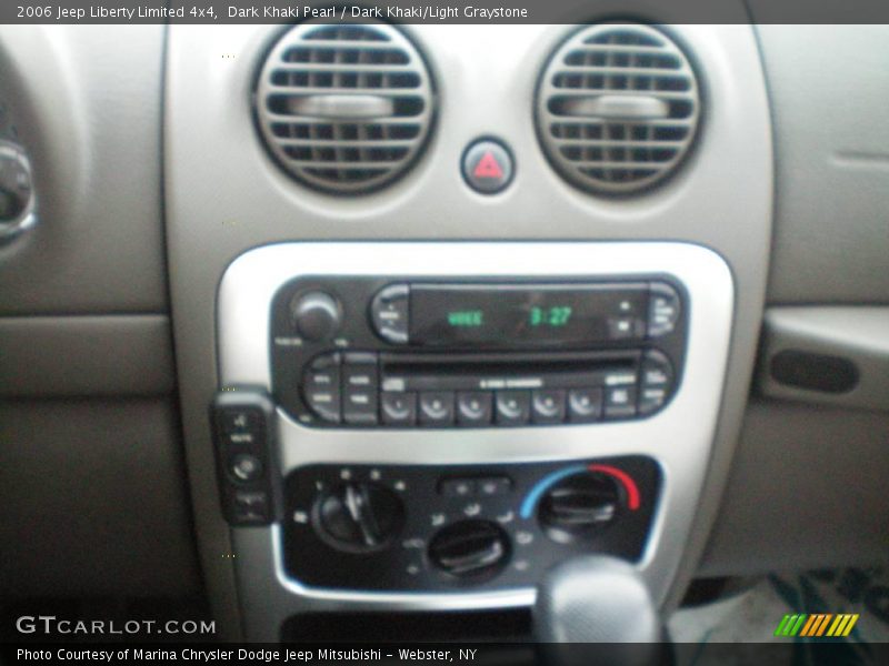 Dark Khaki Pearl / Dark Khaki/Light Graystone 2006 Jeep Liberty Limited 4x4