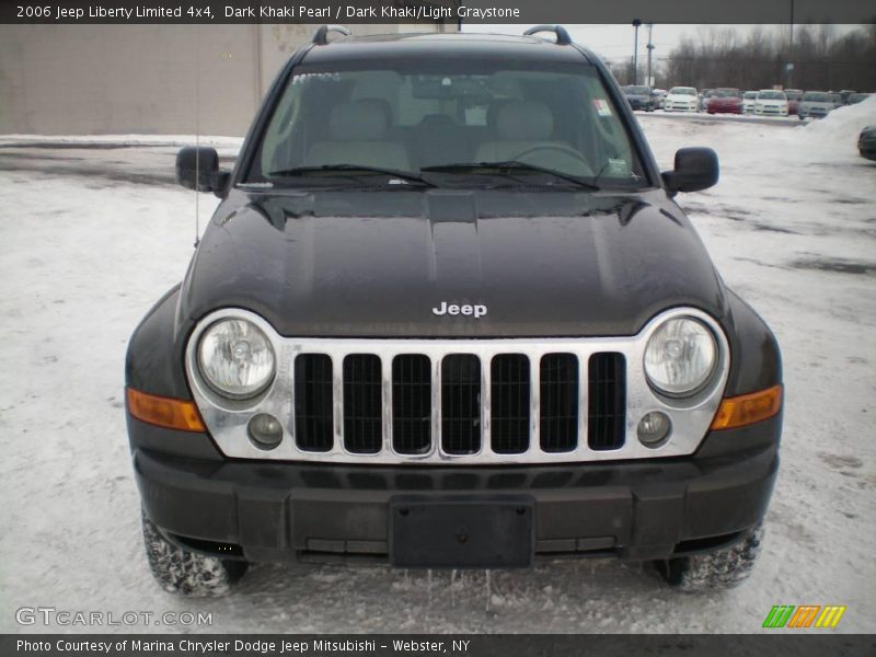 Dark Khaki Pearl / Dark Khaki/Light Graystone 2006 Jeep Liberty Limited 4x4