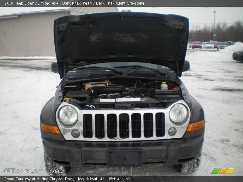 Dark Khaki Pearl / Dark Khaki/Light Graystone 2006 Jeep Liberty Limited 4x4