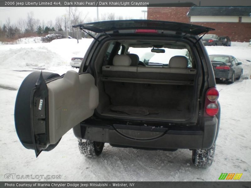 Dark Khaki Pearl / Dark Khaki/Light Graystone 2006 Jeep Liberty Limited 4x4