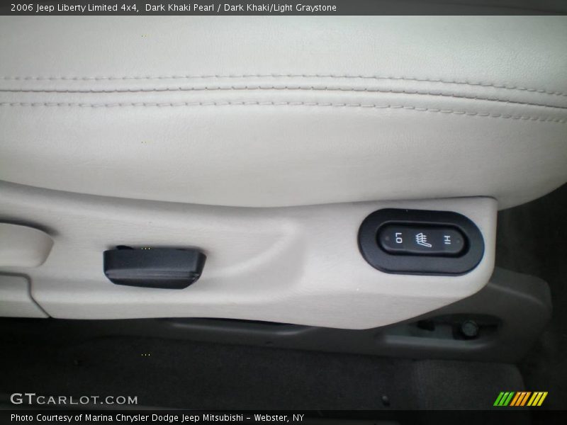 Dark Khaki Pearl / Dark Khaki/Light Graystone 2006 Jeep Liberty Limited 4x4
